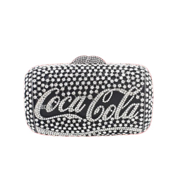 CocaCola Crystal Evening Rhinestone Party Clutch