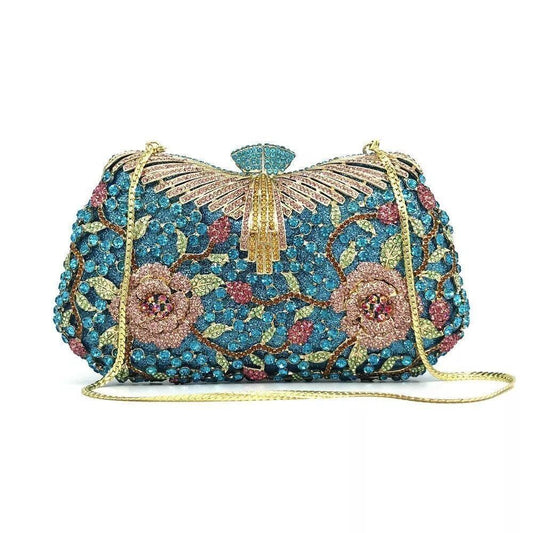 Aqua Evening Bag