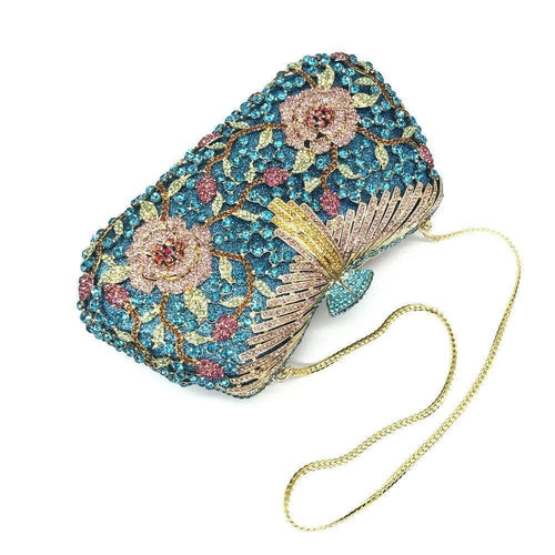 Aqua Evening Bag