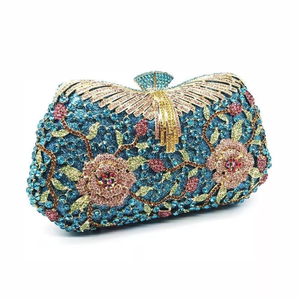 Aqua Evening Bag