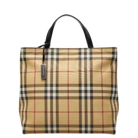 BURBERRY LONDON Nova Check PVC Handbag
